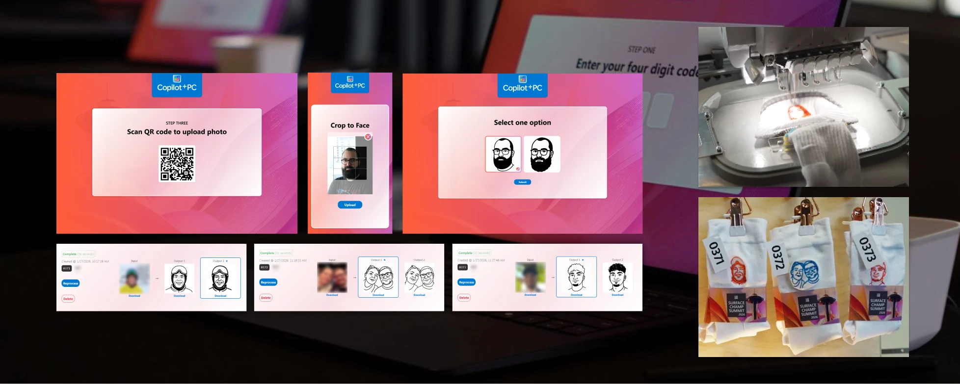 Microsoft Surface Champ Summit: Embroidery Station thumbnail